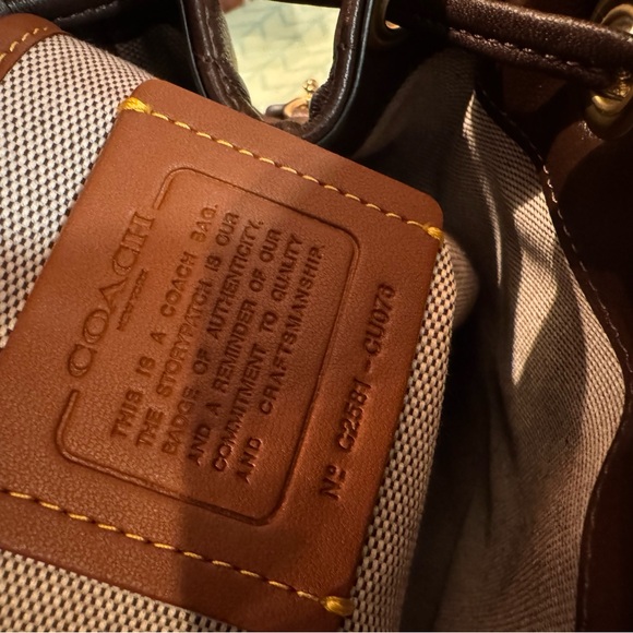 Coach Backpack - Picture 5 of 6